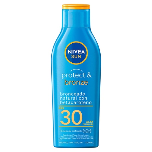 BLOQUEADOR NIVEA SUN FPS30 2EN1 200ML *