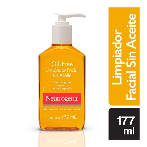 NEUTROGENA OIL-FREE FACIL SIN ACEITE 177ML