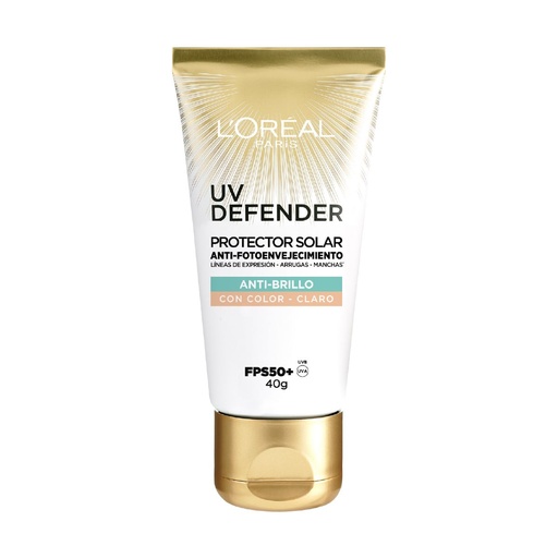 CREMA LOREAL UV-DEFENDER FPS50 COLOR CLARO 40G *