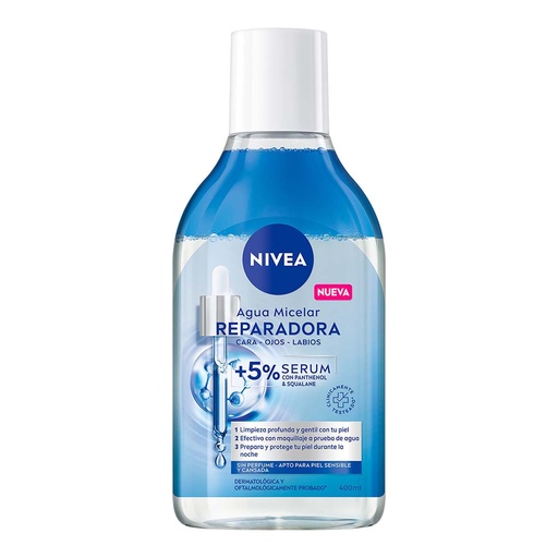 AGUA MICE NIVEA REPARADORA 400ML *