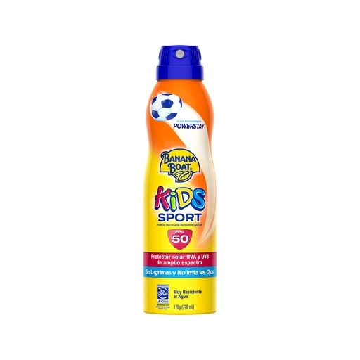 BLOQUEADOR BANANA BOAT KIDS SPRAY FPS50 220ML *