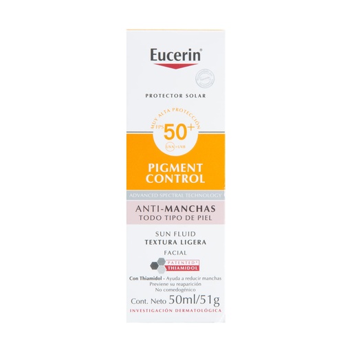 BLOQUEADOR EUCERIN PIGMENT FPS50 FACIAL 50ML *