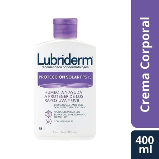 CREMA LUBRIDERM UV FPS15 400ML 452