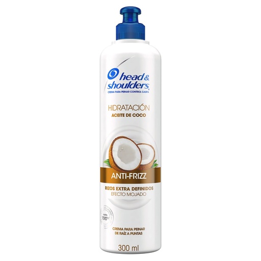 CREMA PEINAR H&S HIDRATACION ANTI-FRIZZ 300ML