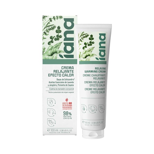 IANA CREMA RELAJAN EFEC CALOR 100ML *