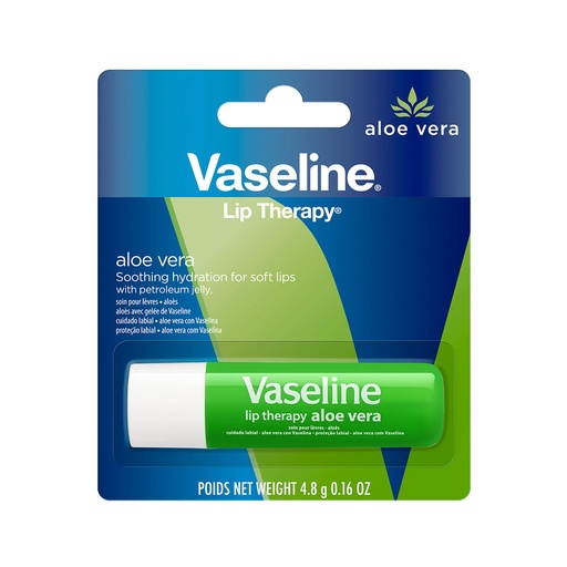 BALSAMO LABIAL VASELINE ALOE VERA 4.8G *