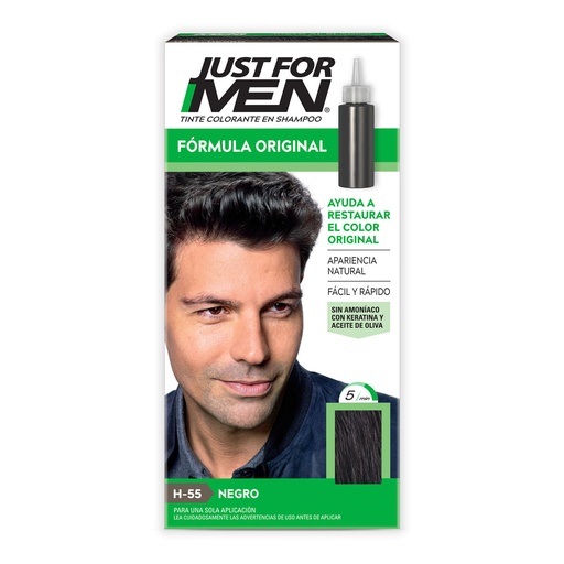 TIN JUST FOR MEN NEGRO 60ML