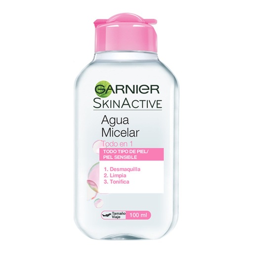 AGUA MICELAR GARNIER TODO EN 1 100ML *