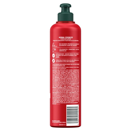 CREMA HERBAL ESSENCES P/PEINAR PROLONGALOS 300ML *