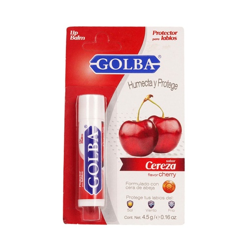 POMADA LABIAL GOLBA CEREZA 4.5G