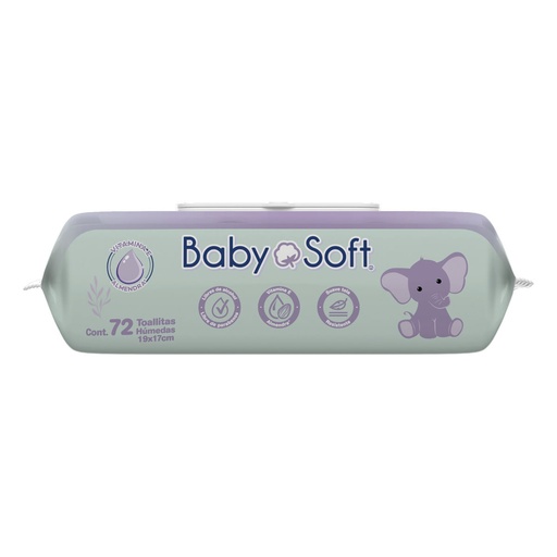 TOALLAS HUMEDAS BABY SOFT PREMIUM C/72
