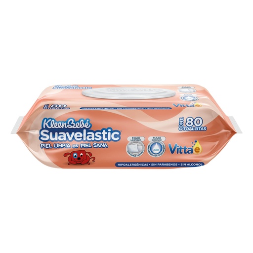 TOALLAS HUMEDAS KBB SUAVELASTIC VITTA E C/80