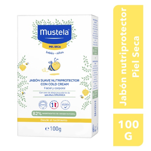 MUSTELA COLD CREAM JABON FAC-CORP 100G *