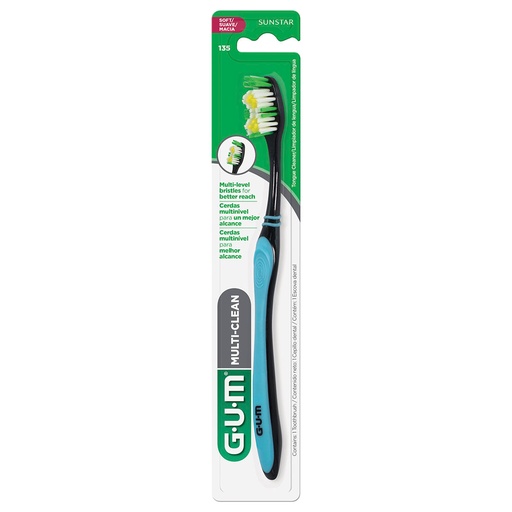CEPILLO DENTAL GUM MULTI-CLEAN C/1 *