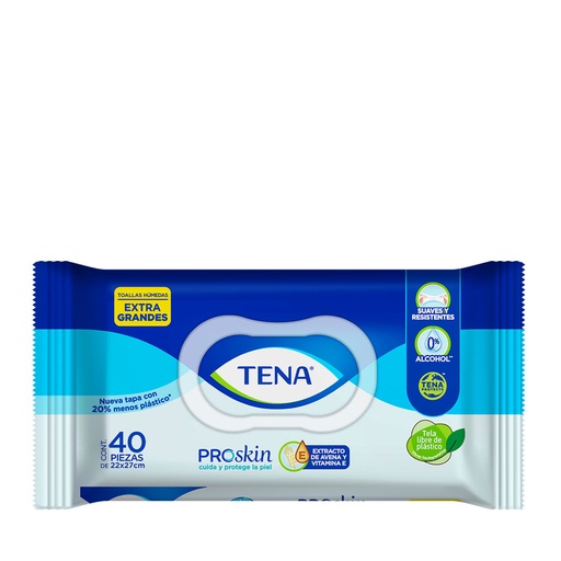 TOALLAS HUMEDAS TENA PARA ADULTO EG C/40 *