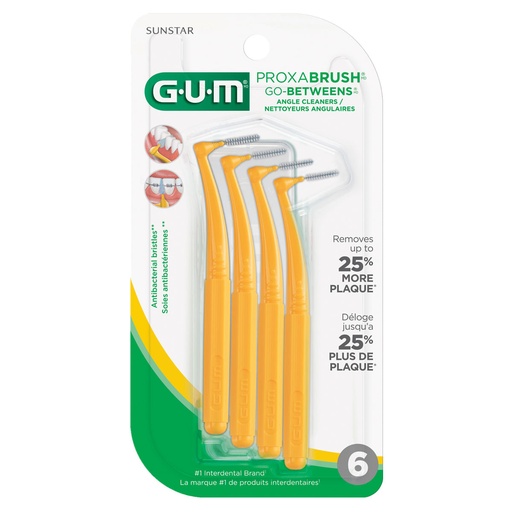 CEPILLO DENTAT GUM GO-BETWEENS C/4