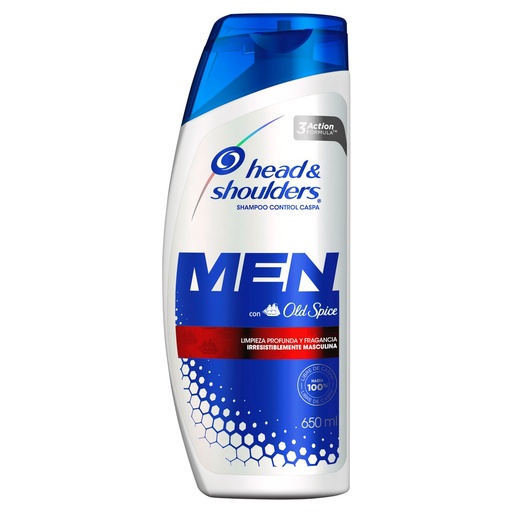 SHAMPOO H&S MEN OLD SPICE 650ML