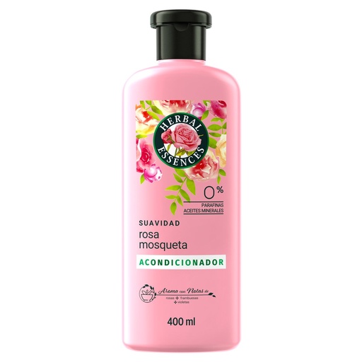 ACONDICIONADOR HERBAL ESSENCES SMOOTH ROSE 400ML