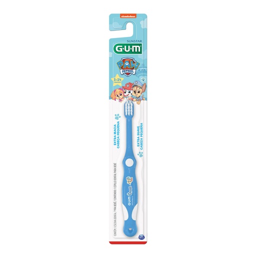CEPILLO DENTAL GUM PAW PATROL CABEZA PEQUEÑA *