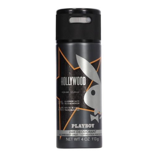 DESODORANTE PLAYBOY MEN HOLLYWOOD AEROSOL 150ML