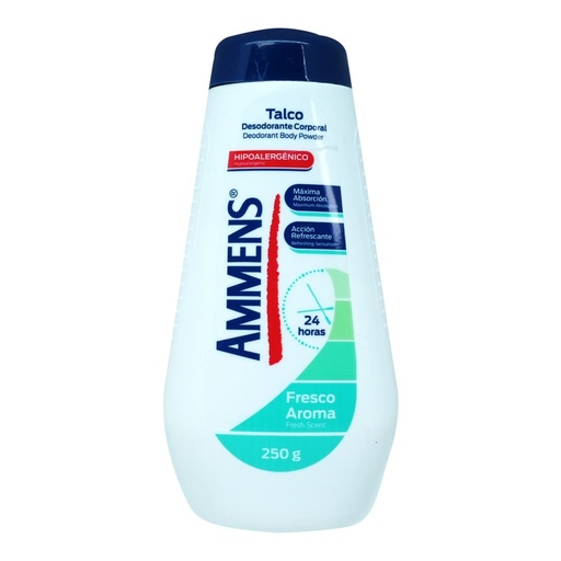TALCO AMMENS FRESCO 250G