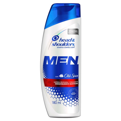 SHAMPOO H&S MEN OLD SPICE 180ML