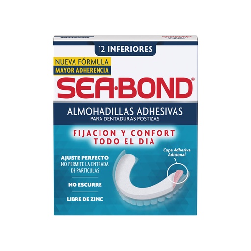 ALMOHADILLA SEA-BOND DENTAL INFANTIL C/12