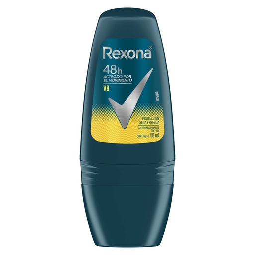 DESODORANTE REXONA MEN V8 R-ON 53G