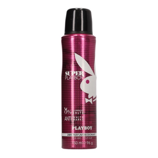 DESODORANTE SUPER PLAYBOY WOMAN AEROSOL150ML