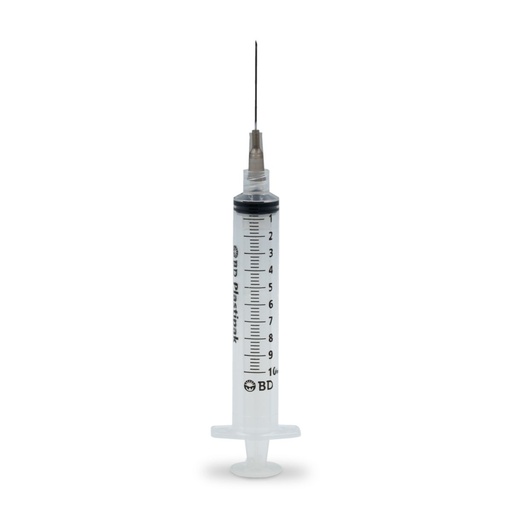 JERINGA BD PLASTIPAK NEGRA 10ML C/1*