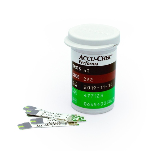 ACCU-CHEK PERFORMA TIRAS C/50