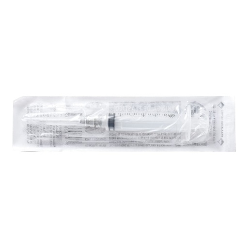 JERINGA DL NEGRA 5ML 22GX32MM C/1