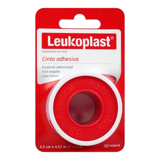 TELA ADH LEUKOPLAST 2.5CMX4.5M