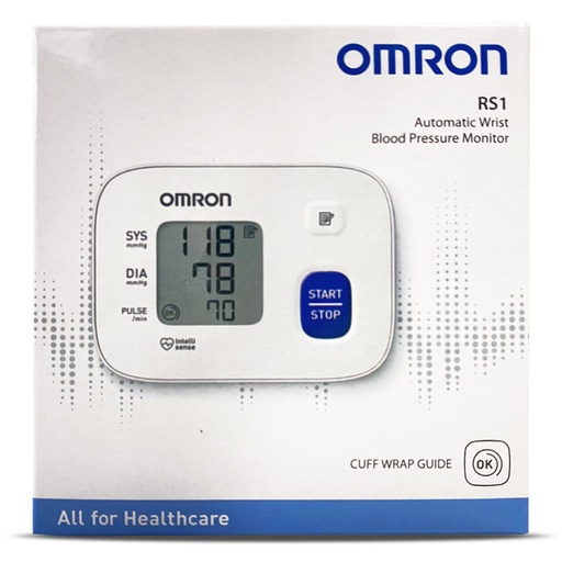 MONITOR PRESION ARTERIAL OMRON RS1 MUÑECA *