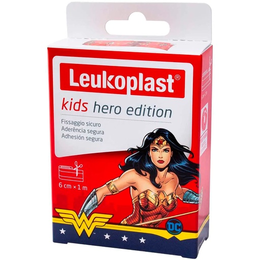 VENDITAS LEUKOPLAST KIDS MUJER MARAVILLA 6CMX1M *