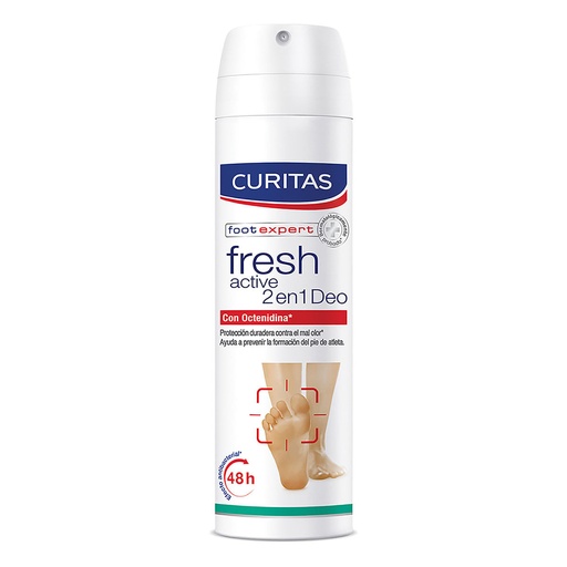 CURITAS DESODORANTE SPRAY 150ML PIE
