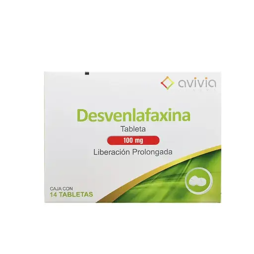 DESVENLAFAXINA AVIVIA 100MG TABLETAS C/14 (GI)