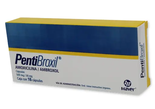 PENTIBROXIL 500/30MG CAPSULAS C/16 (GI)