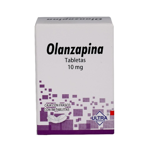 OLANZAPINA ULTRA 10MG TABLETAS C/14 (GI)