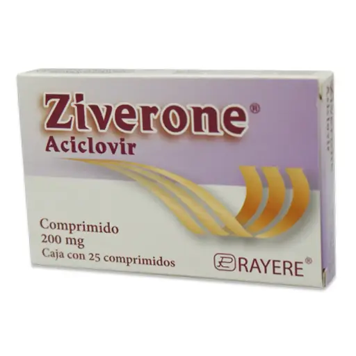 ZIVERONE 200MG COMPRIMIDOS C/25 (GI)
