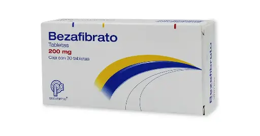 BEZAFIBRATO PSICOFARMA 200MG TABLETAS C/30 (GI)