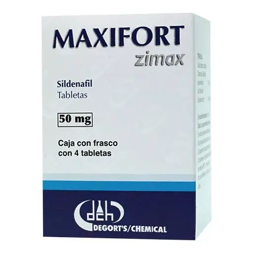 MAXIFORT ZIMAX 50MG TABLETAS C/4 (GI)