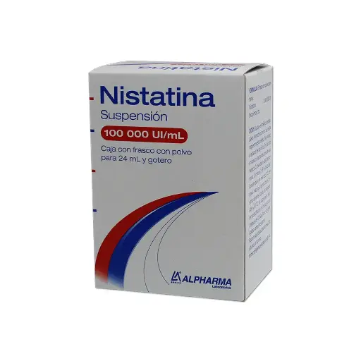 NISTATINA ALPHARMA SUSPENSION 24ML (GI)