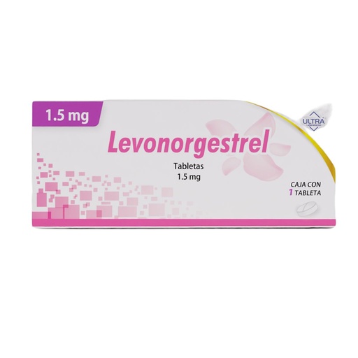 LEVONORGESTREL ULTRA 1.5MG TABLETAS C/1 (GI)