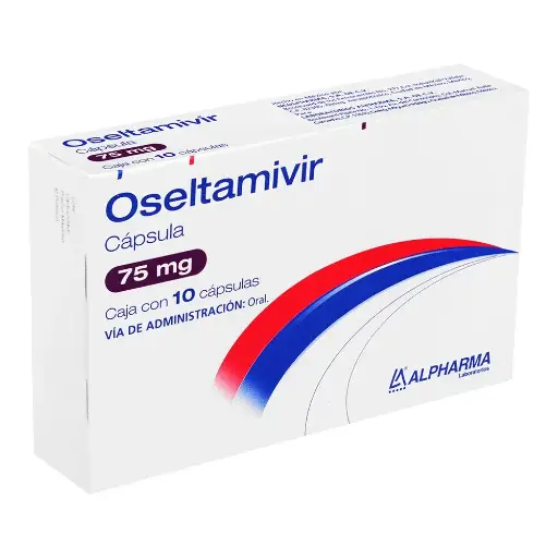 OSELTAMIVIR 75MG CAPS C/10 (GI)
