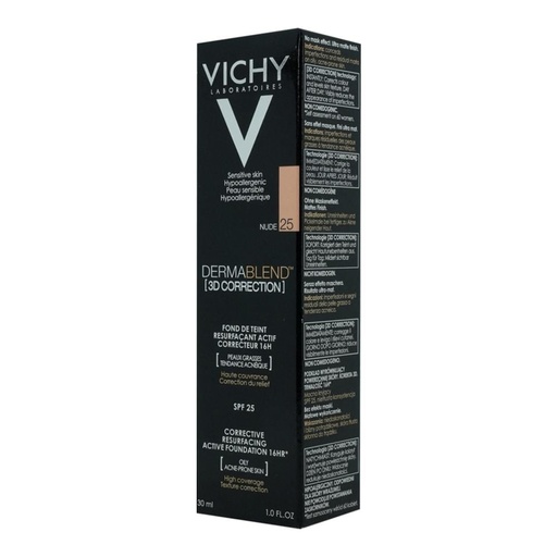 VICHY DERMABLEND NUDE25 SPF25 30ML *