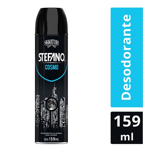 DESODORANTE STEFANO AEROSOL COSMO 159ML