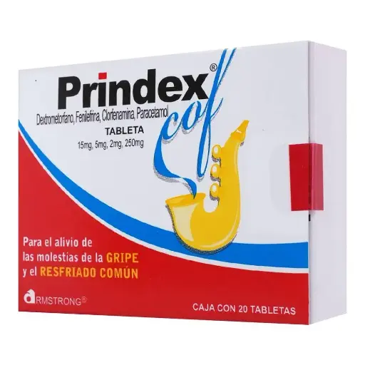 PRINDEX COF TABLETAS C/20