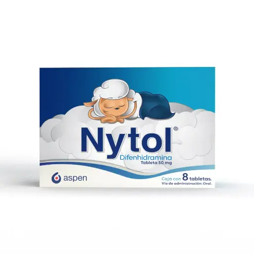 NYTOL 50MG TABLETAS C/8