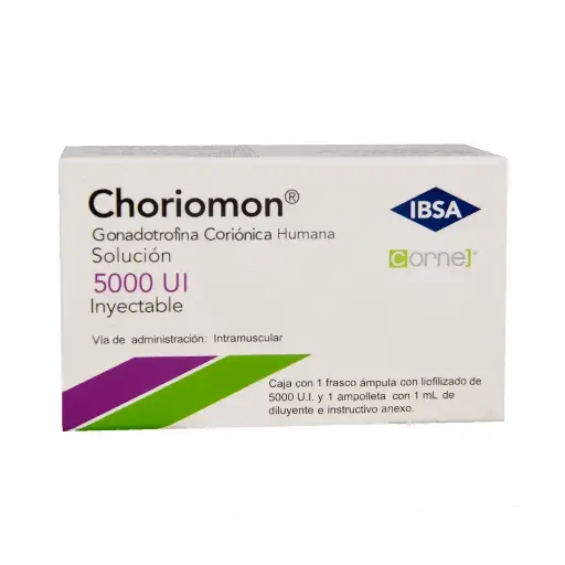 CHORIOMON 5000UI/ML 1ML AMPULA C/1